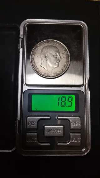 Moneda 100 pesetas Franco 1966