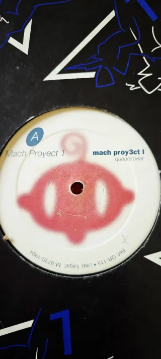Vinilo •Quadra Beat – Mach Proy3ct I (1994)•