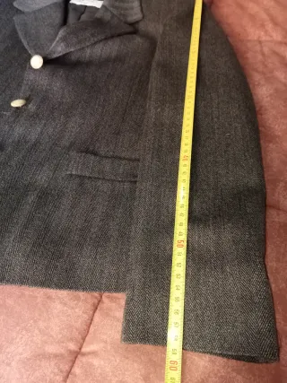 Blazer donna 85% Lana grigio