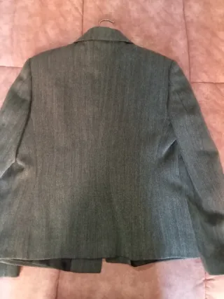 Blazer donna 85% Lana grigio