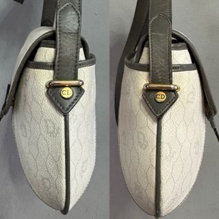 Borsa a tracolla vintage Dior monogramma