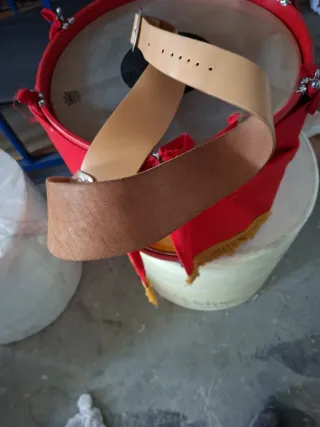 Tambor Semana Santa Rojo