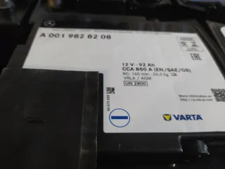 Batería VARTA 92 AH AGM Mercedes-Benz