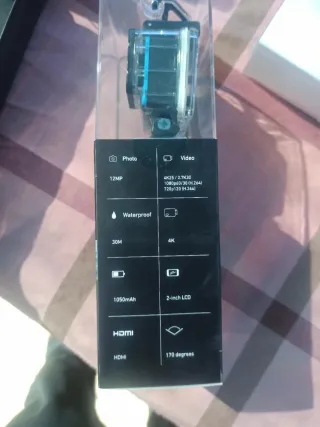 Cámara de Acción 4K Ultra HD