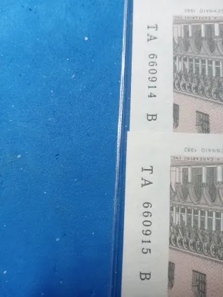 Banconote 1000 Lire Banca d'Italia