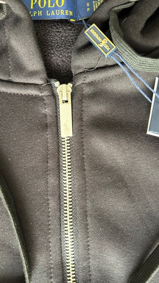 Chaqueta Polo Ralph Lauren Negra Cremallera