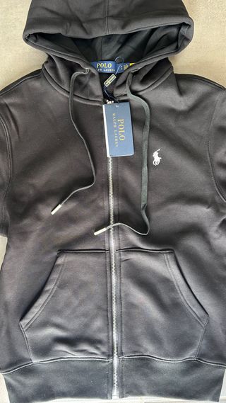 Chaqueta Polo Ralph Lauren Negra Cremallera