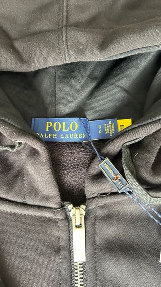 Chaqueta Polo Ralph Lauren Negra Cremallera