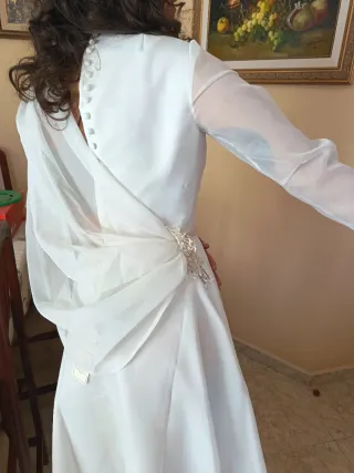 Vestido de Novia Vintage Blanco