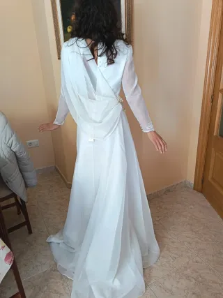 Vestido de Novia Vintage Blanco