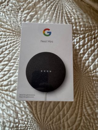 Google Nest Mini Oscuro Segunda Generación