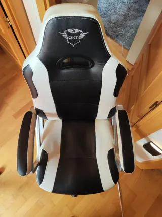 Silla Gamer CXT Negra y Blanca