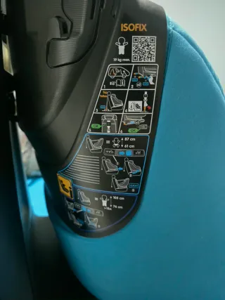 Silla coche bebé i-Size con Isofix