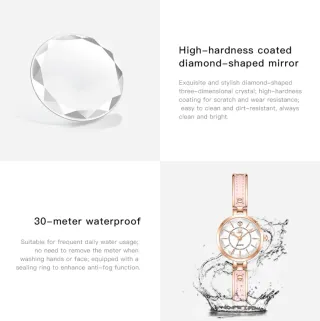 Reloj OPK Oro y Rosa