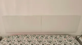 Cabecero Cama Blanco Madera 150cm