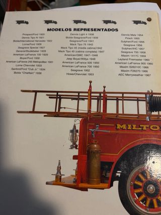 Colección de Coches de Bomberos 16 Modelos