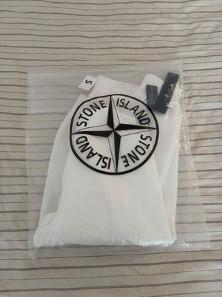 Sudadera Stone Island Blanca