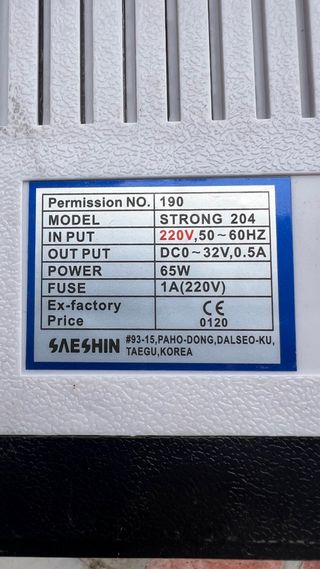 Controlador micromotor Saeshin STK 204