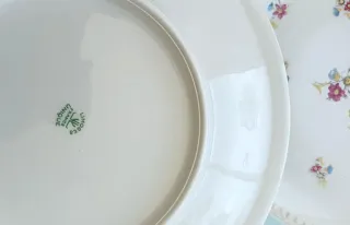 3 Piatti piani in porcellana Limoges