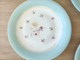 3 Piatti piani in porcellana Limoges