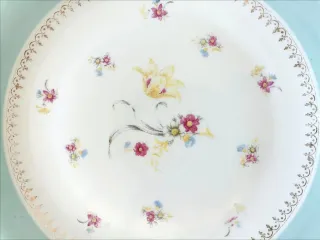 3 Piatti piani in porcellana Limoges