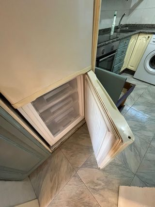 Nevera Candy Blanca con Congelador