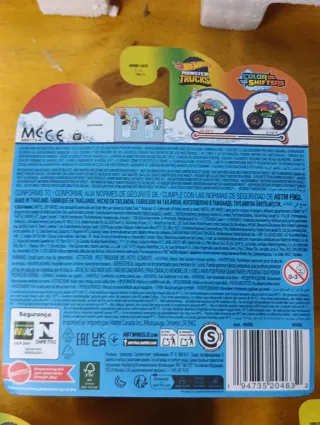 Set 3 Hot Wheels Monster Trucks Color Shifters