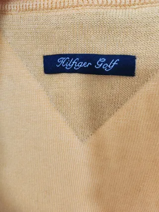 Gilet Tommy Hilfiger GOLF Giallo Taglia L