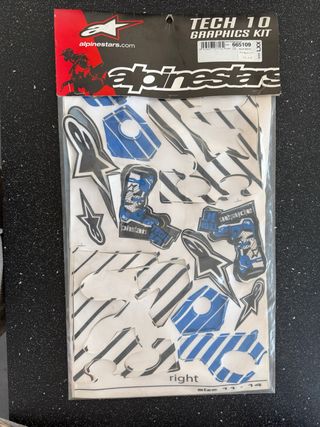 Kit Autocolantes Alpinestars Tech 10