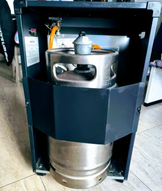 Estufa catalítica llama azul 2 bombonas