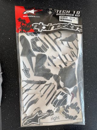 Kit Autocolantes Alpinestars Tech 10