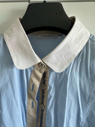 Camicia donna Camomilla cotone elasticizzato