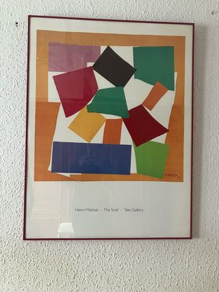Reproducción Matisse El Caracol Enmarcada