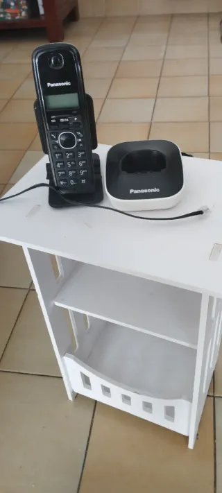 Teléfono Inalámbrico Panasonic Negro