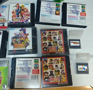 Colección Neo Geo Pocket: Consolas y Juegos