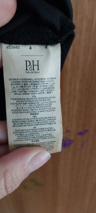 Pedro del Hierro Negro Etiqueta Metálica