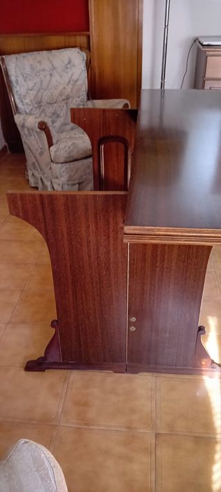 Mesa madera comedor extensible tipo libro