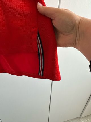 Maglia donna lunga rossa