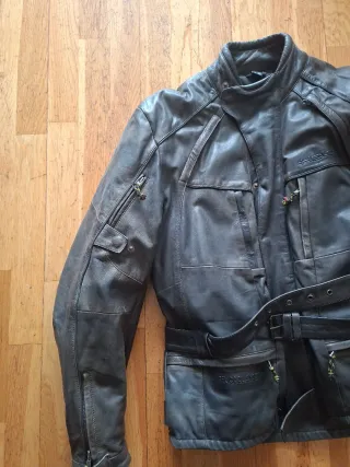 Chaqueta de cuero HELD para moto Talla XL-XXL.