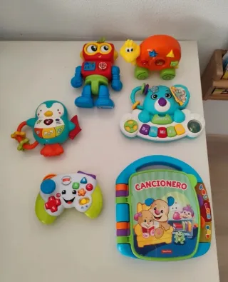 Cancionero, lote juguetes musicales bebe. V
