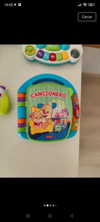 Cancionero, lote juguetes musicales bebe. V