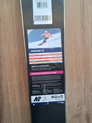 Sci 156 K2 Anthem 76 con attacchi