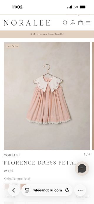 Vestido Noralee Talla 3M Nuevo