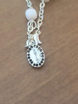 Pulsera Decenario Blanco Fátima