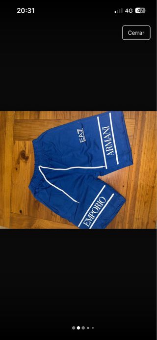 Conjunto Verano EA7 Emporio Armani Azul