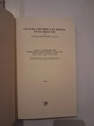 Cultura cientifica en España en el siglo XVI