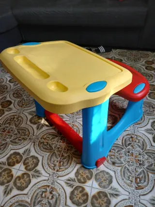 Pupitre/mesa dibujar p/ niños 1-4 años