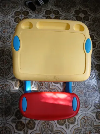 Pupitre/mesa dibujar p/ niños 1-4 años