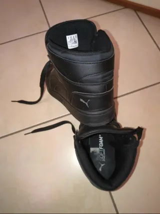 Scarpe Puma uomo pelle nere