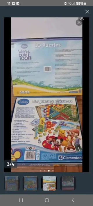 Juegos Disney: 80 Clásicos y 10 Puzzles